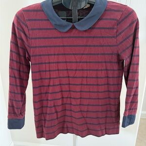 J. Crew Dark Blue Top